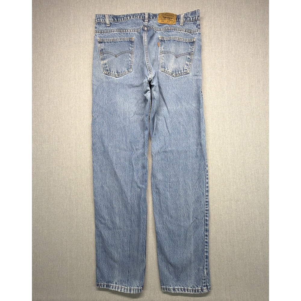 VTG Levis Orange Tab 505 Jeans Mens 38x34 (Fits 36x33) Made In USA 80s Nice Fade - Picture 2 of 11